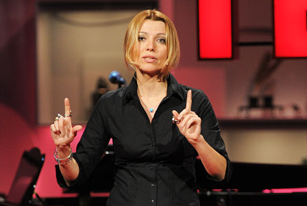 Elif Shafak speaking at TED